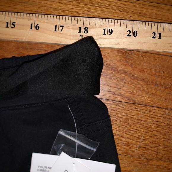 NWT Dream Jeannes by Quacker Factory size 1X black boot cut plus size Bling Y2K - Picture 7 of 10